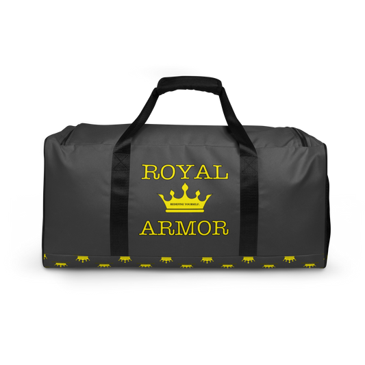 Royal Armor Gym Bag - Stone Grey