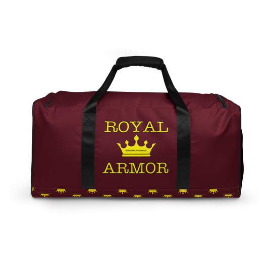 Royal Armor Gym Bag - Burgundy