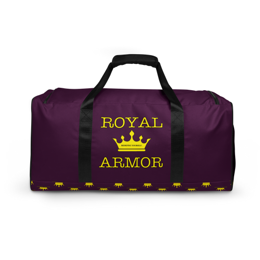 Royal Armor Gym Bag - Royal Purple