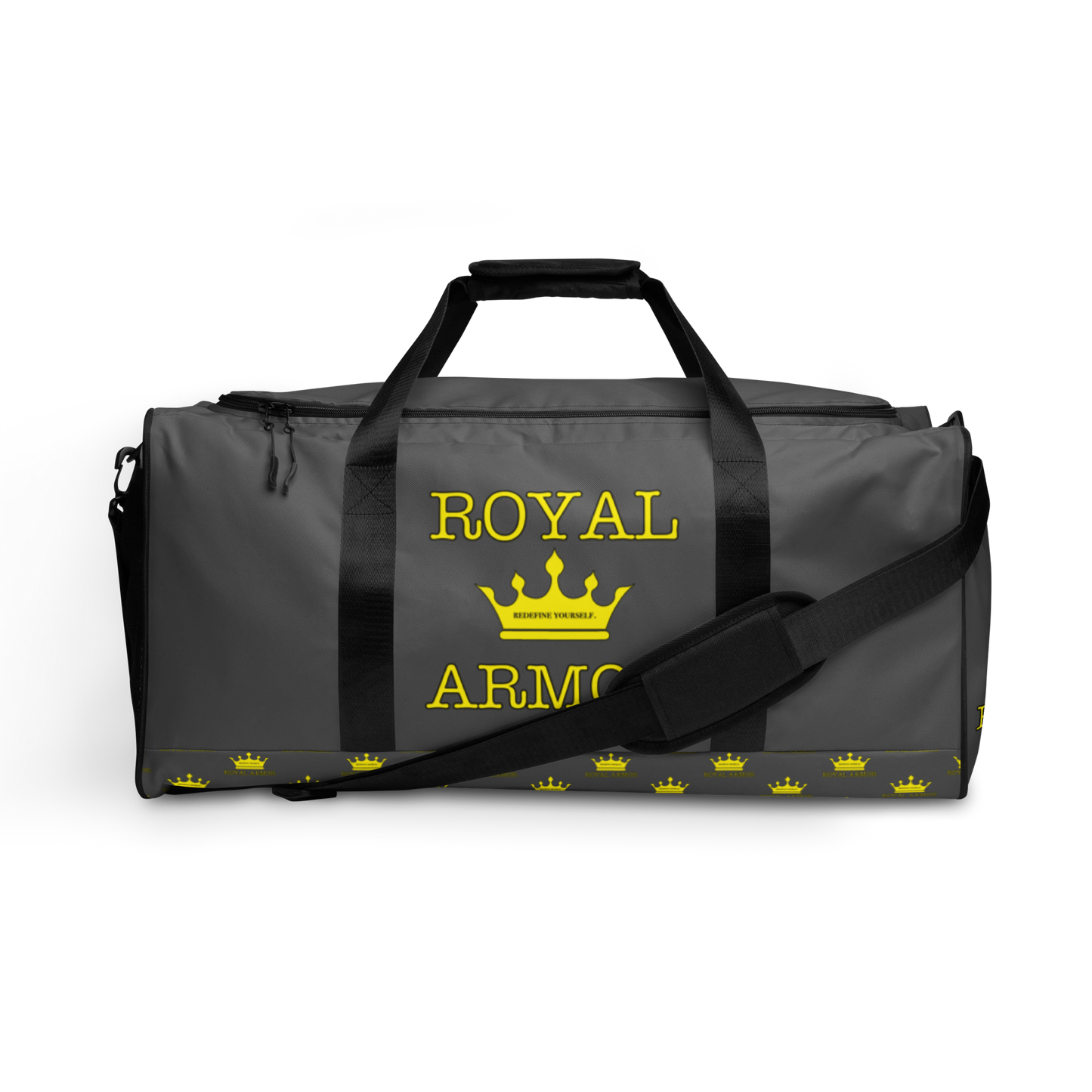 Royal Armor Gym Bag - Stone Grey