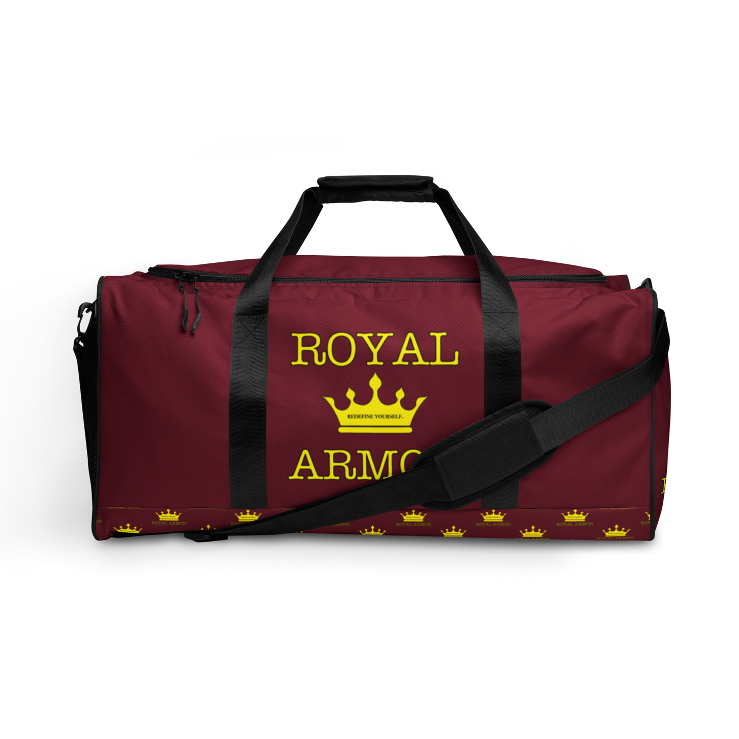 Royal Armor Gym Bag - Burgundy