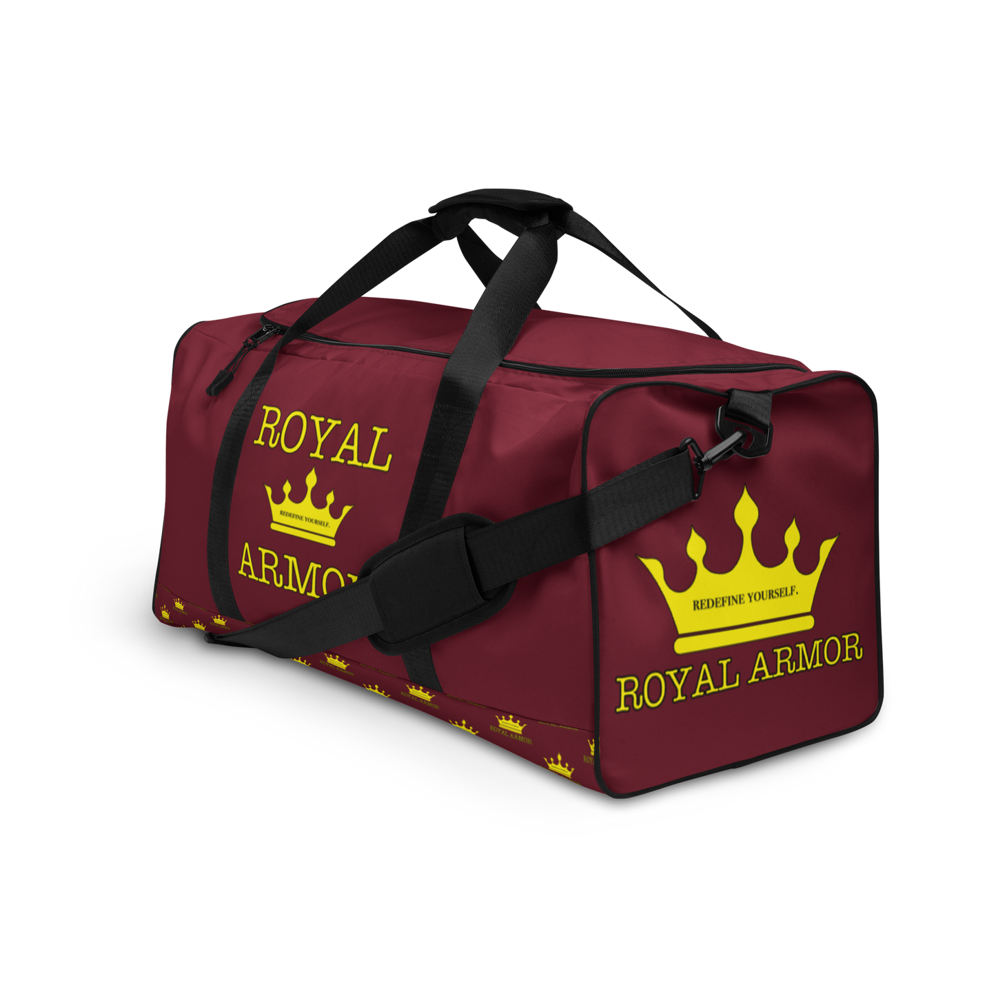 Royal Armor Gym Bag - Burgundy