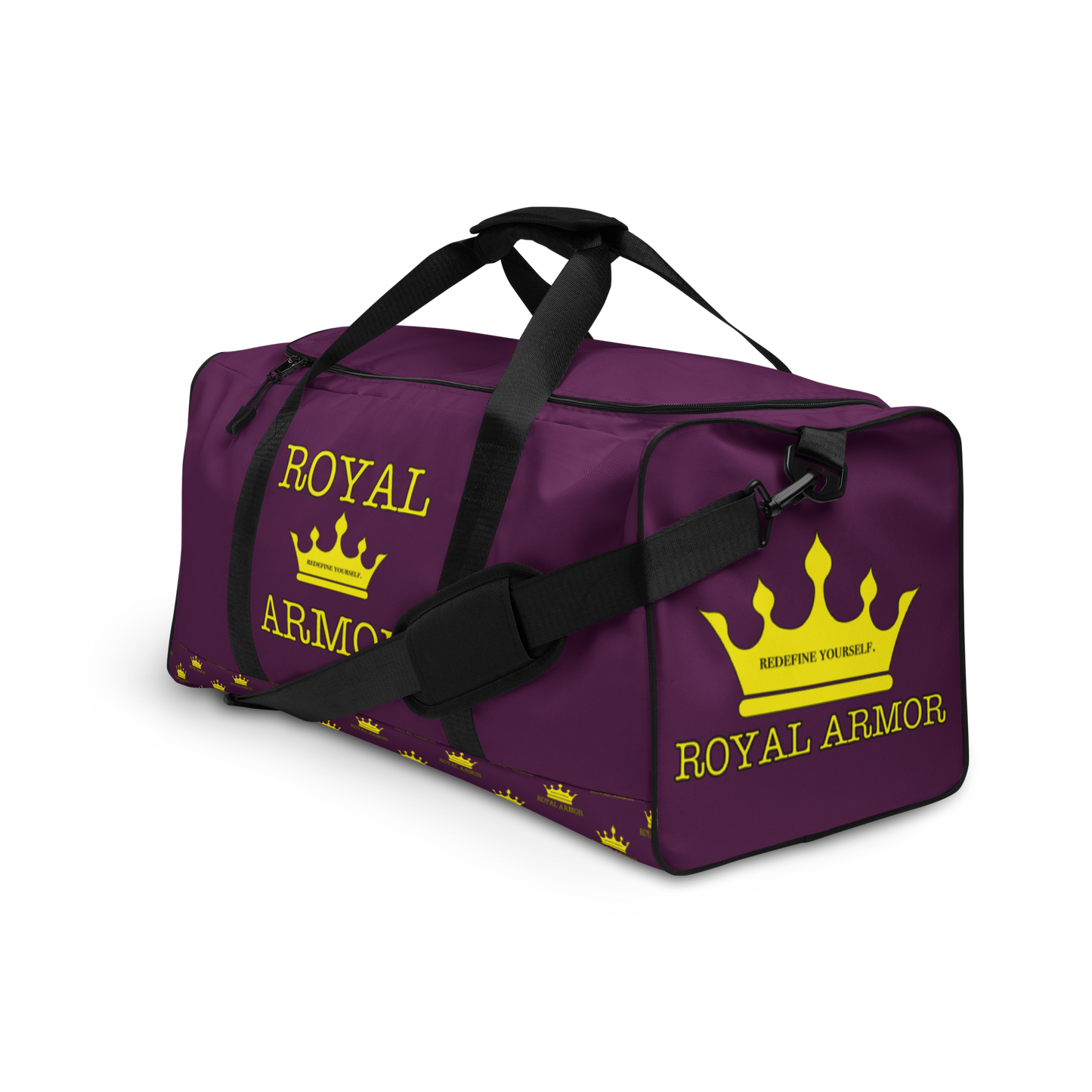 Royal Armor Gym Bag - Royal Purple