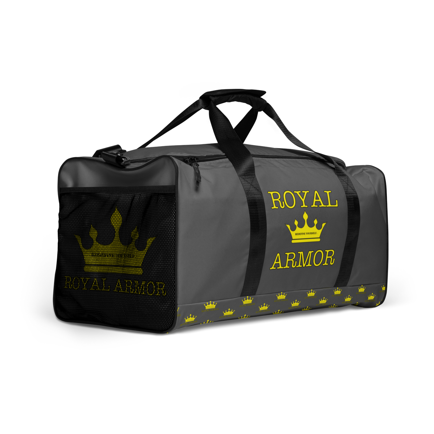 Royal Armor Gym Bag - Stone Grey