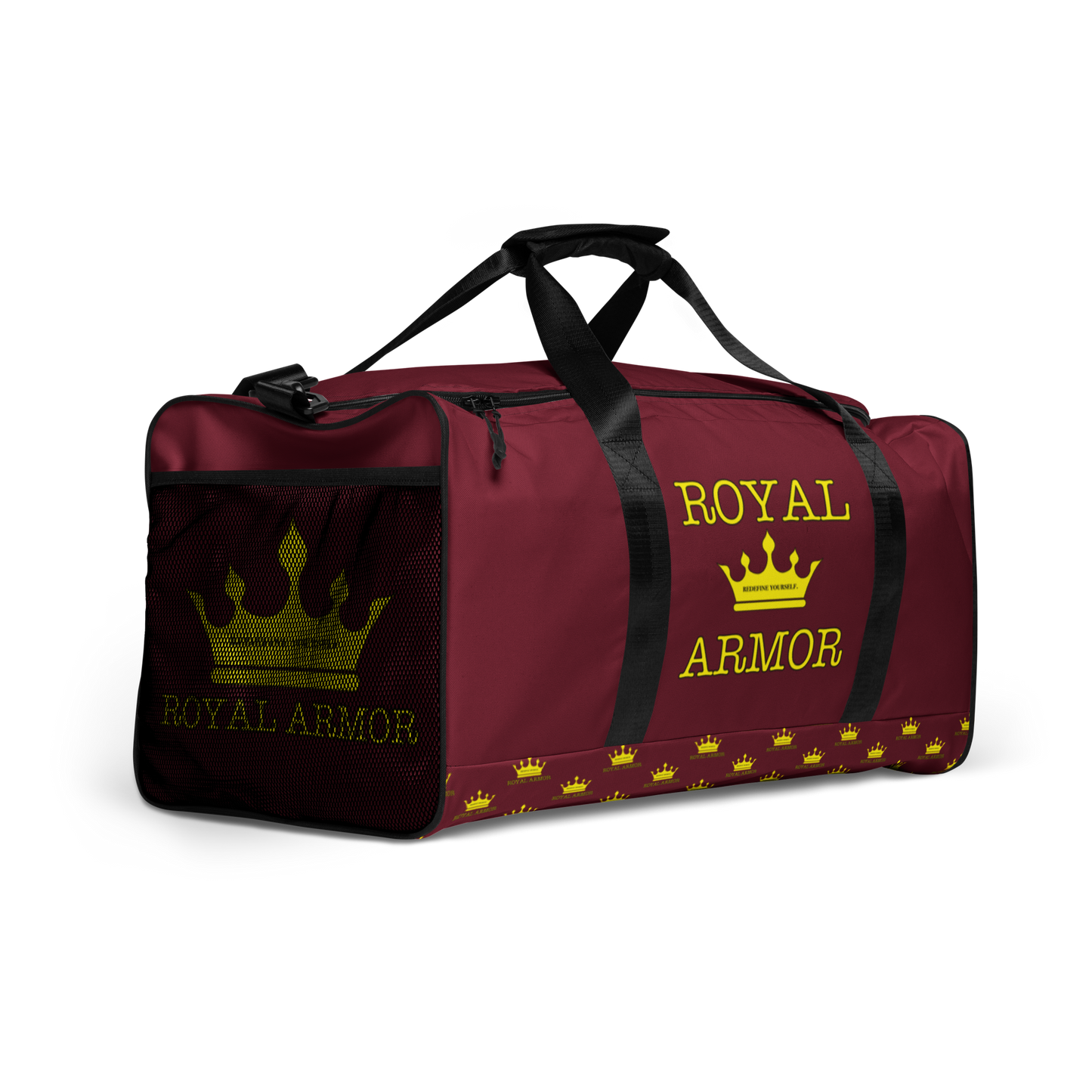 Royal Armor Gym Bag - Burgundy