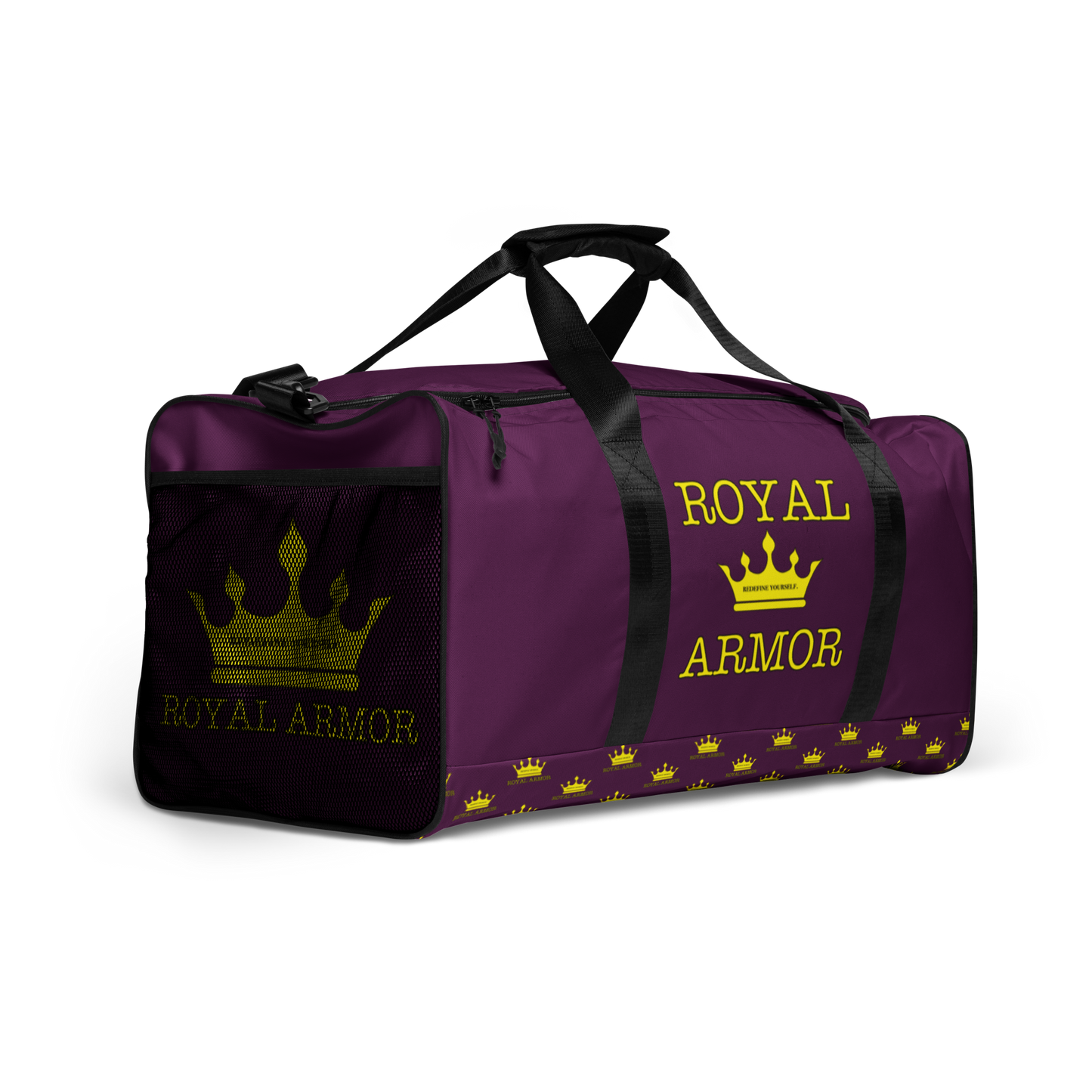 Royal Armor Gym Bag - Royal Purple