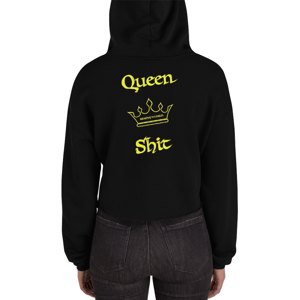 Royal Armor - Queen Shit Crop Hoodie